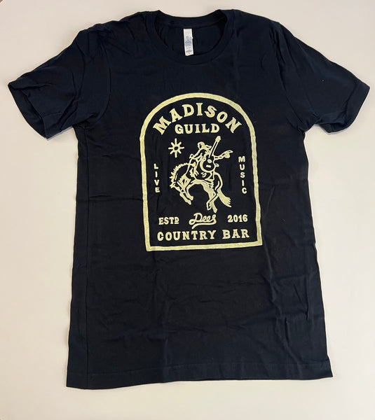 Madison Guild Logo Black Tee