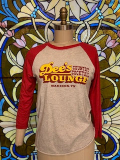 Dee's three-quarter sleeve baseball raglan