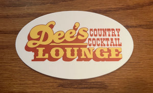 Dee's Classic Oval Sticker